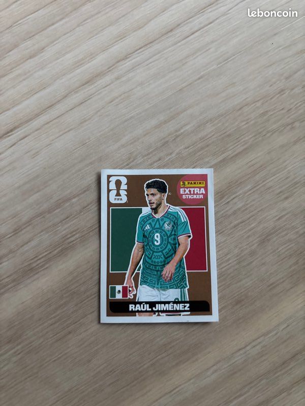 Carte Panini coupe du monde 2026 Raúl Jiménez bronze (image 1)