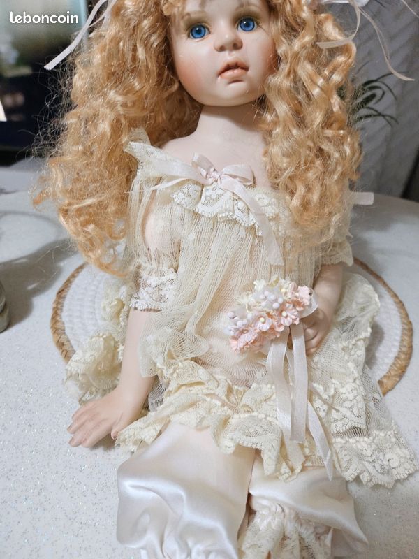 Poupée D'artiste AntonAnton 32 Cm - Fait Main - Collection - Parfait état