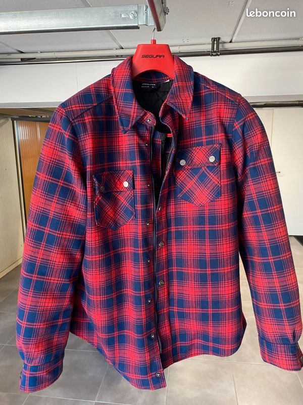 Veste Moto Homme Homologué Chemise Moto Sierra SEGURA Kevlar