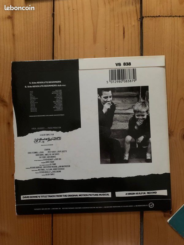 Vinyle 45t David Bowie absolute beginners (image 2)