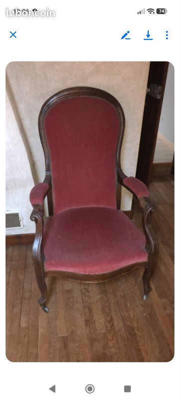 Fauteuil voltaire (image 1)