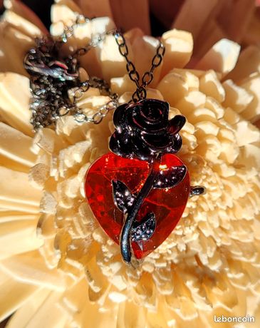 Collier Pendentif Fleur - Bijoux Cailloux