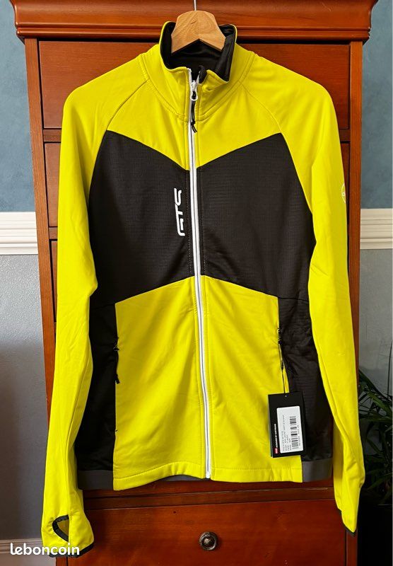 Veste survêtement homme sport randonnée GTS zip isolante et respirante M (image 1)