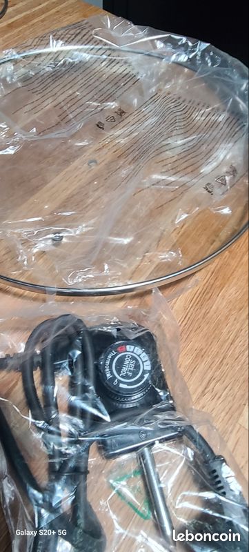 Mijoteuse / Poêle à pizza électrique Evatronic 1500W (Neuve) (image 4)