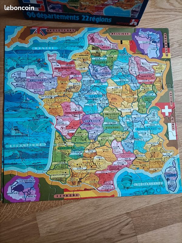 Puzzle carte de France (image 2)