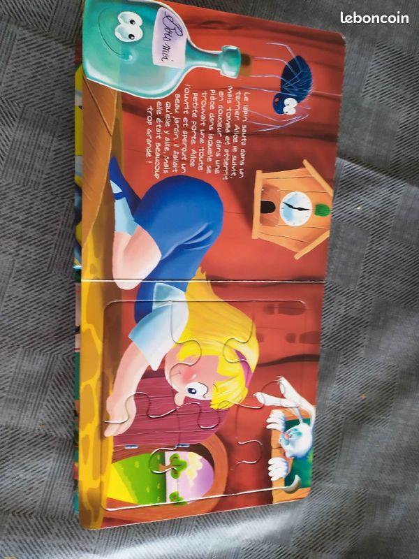 Livre puzzle Alice au pays des merveilles (image 4)