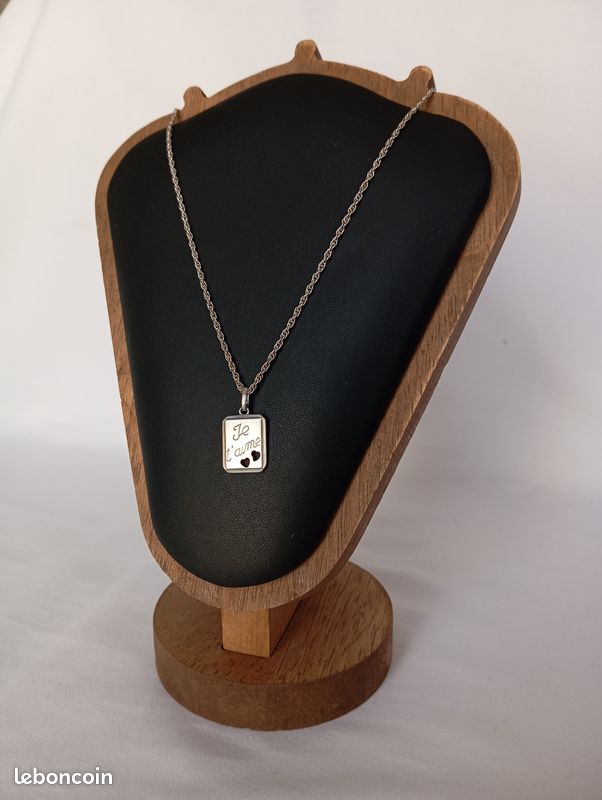 France inéraux Pendentif Spinelle noir - Pierre brute
