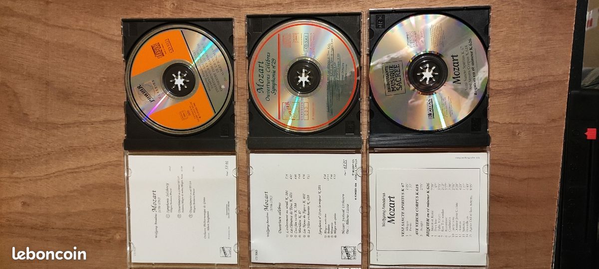 Lot de 6 CD MOZART (image 2)