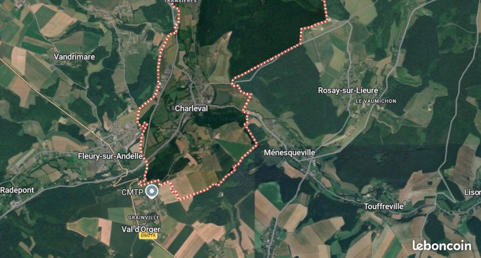 Terrain 1500 m² · à Charleval · 75 000 €