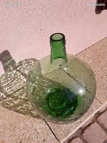 Bonbonne En Verre Ancienne 30 Litres