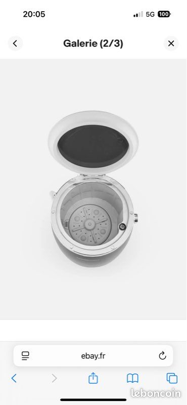 OneConcept Ecowash XL - Machine à laver 4,2 kg - Comparer avec