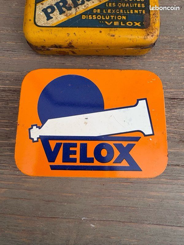 Ancienne Boite Velox Pour Boyaux – Trousse De Garage Vélo Vintage – Déco Atelier