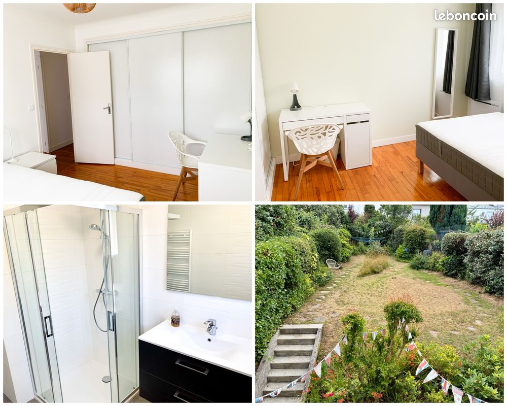 Colocation jeunes actifs - Maison + jardin - BREST - DISPONIBLE (image 2)