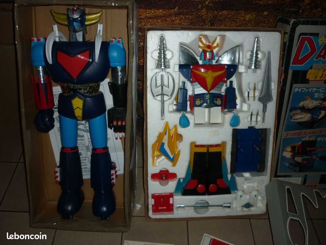Goldorak + autre robot en bon état lot uniquement les 2 - Collection