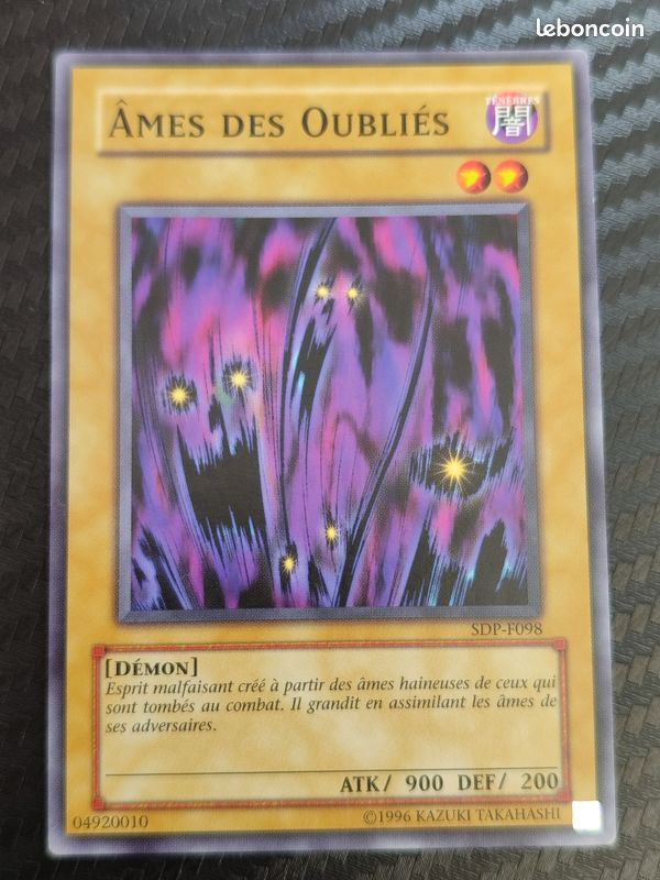 YU-GI-OH Âmes des Oubliés SDP-F098 | Commune EX+ Ancien Collection (image 1)