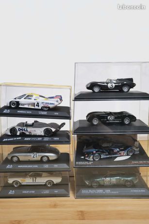 Miniature Heco 1/43 - Aston Martin DB2 Bleue - Résine - Neuf En Boîte - Rare