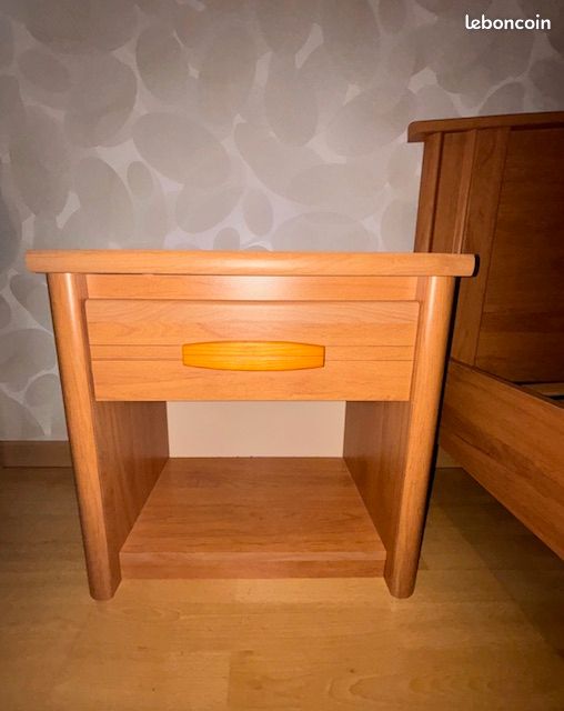 Lit 2 places + table de chevet (image 5)