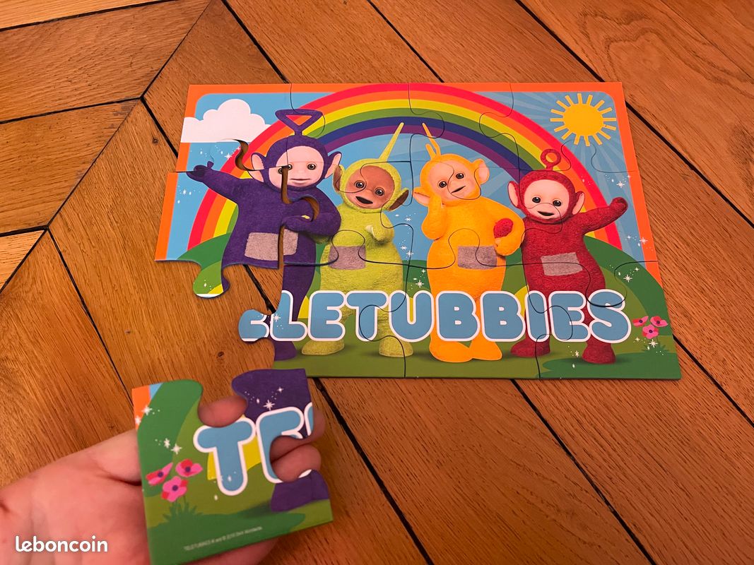 2 puzzles Teletubbies de 12 pièces Ravensburger jouet pour enfants 3 ans garçons filles (image 4)