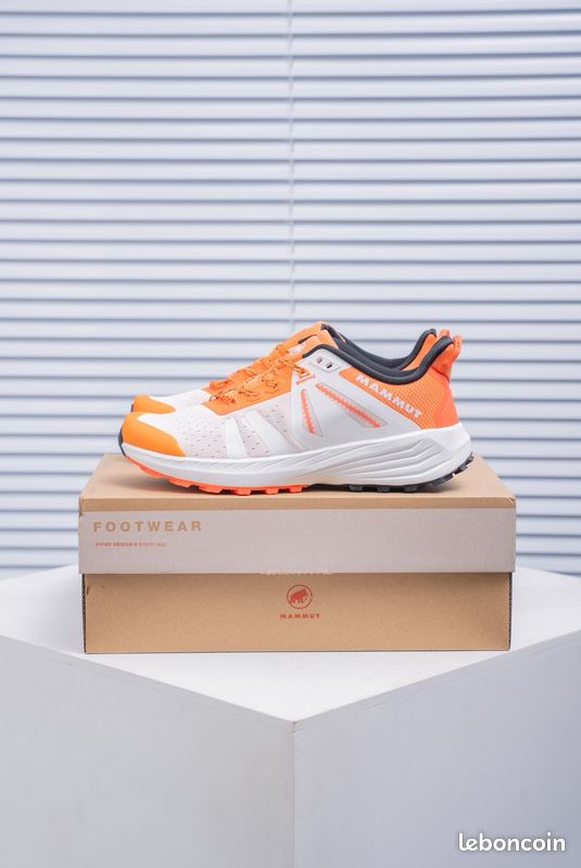 MAMMUT Saentis TR Orange blanc chaussure (image 2)