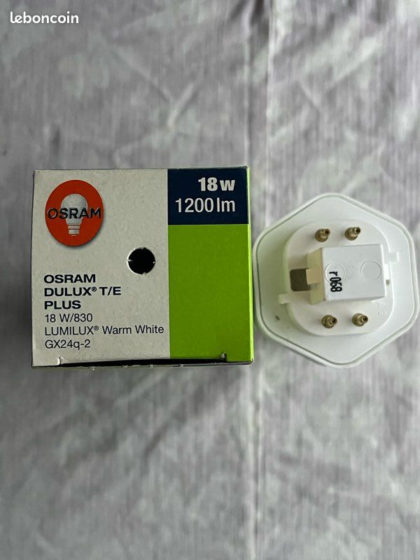 Ampoule OSRAM GX24q-2 18w neuve (image 3)