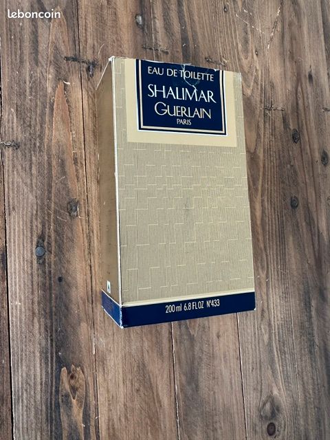 Shalimar Guerlain Flacon vide 200 ml avec sa boite (image 15)