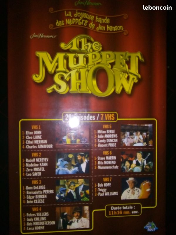 Les muppet show , cassettes vidéos vhs (image 3)