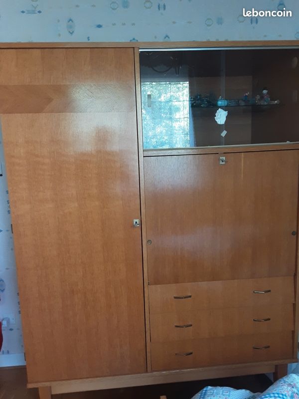 Vend meuble secrétaire année 1970 (image 1)