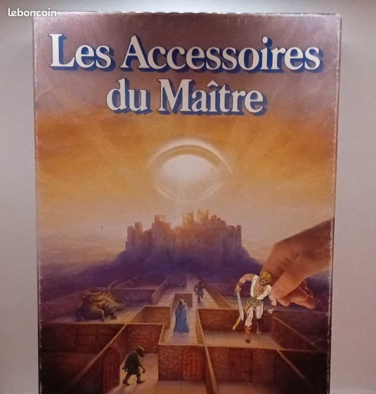 L'ŒIL NOIR - Les Accessoires Du Maître 1984 - Schmidt Jeu De Rôle Et Aventure - Édition Vintage