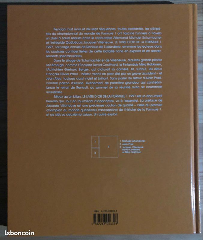 Livre d’or de la formule 1 1997 (image 2)