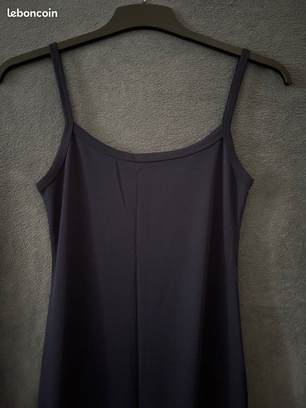 Robe simple bleu marine T2 - Mélo94 (image 5)