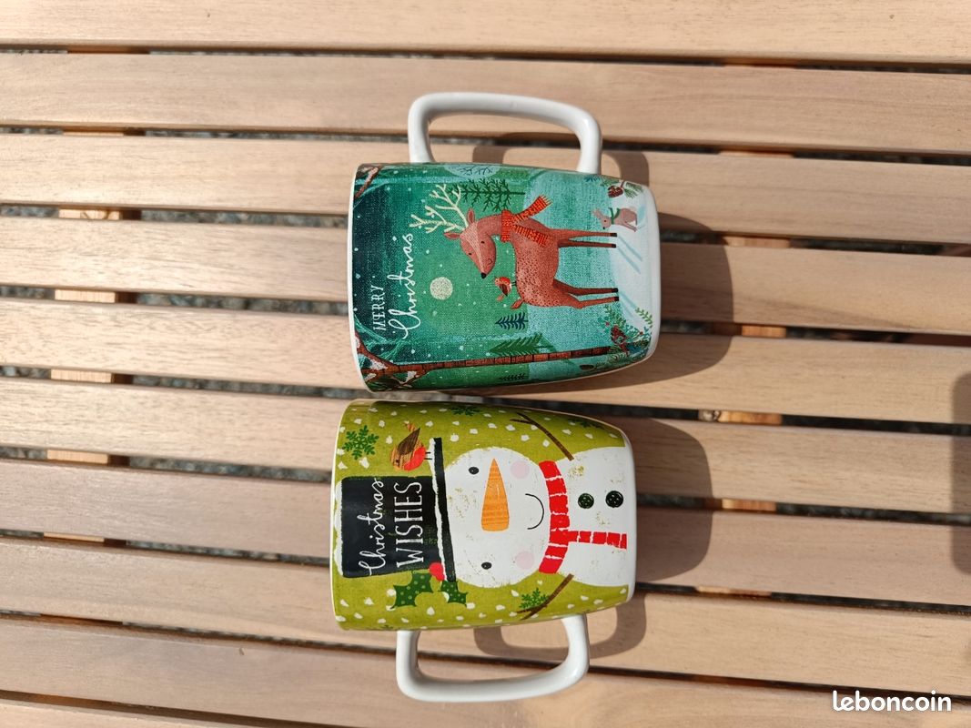 Lot de 2 Tasses de Noël (image 2)