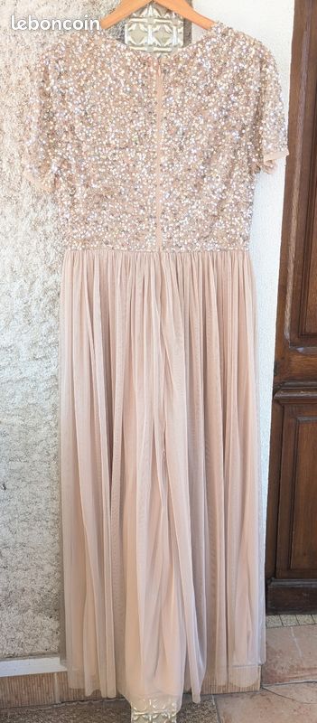 burgundy dress with neck scarf Dree Scarf-Detail Turtleneck Backless Maxi in Wine Neckline:Scoop NRO COS A-Line Pleated Dress