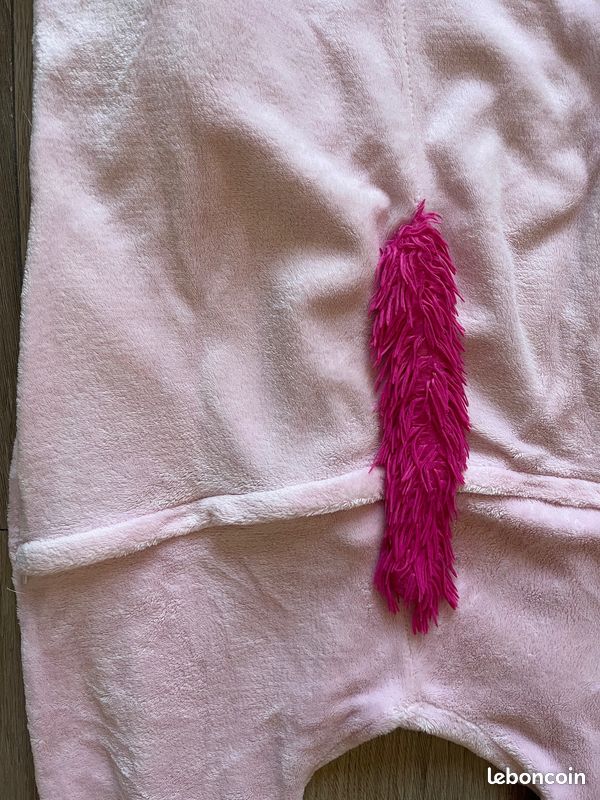 Déguisement / Pyjama Licorne Rose pale (image 6)