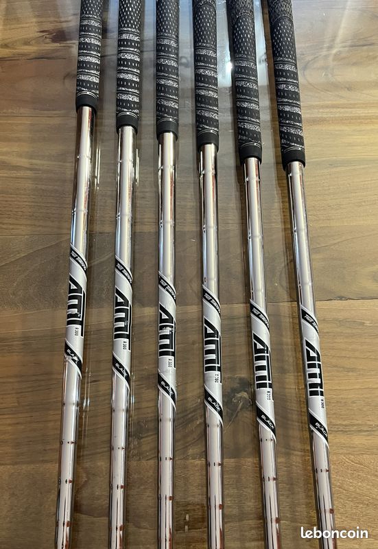 Set De Fers De Golf Titleist T200II 5-PW - Manche TT AMT Noir R300 Acier, Flex Régulier - Occasion Bon état
