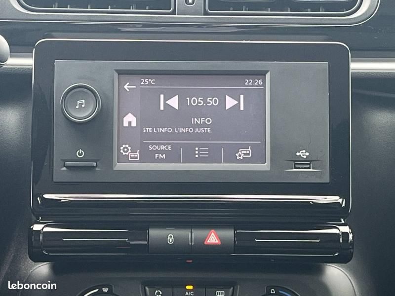 Citroen C3 Essence 83 YOU Clim Régulateur Bluetooth 1ère main (image 16)
