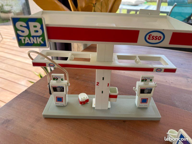 Playmobil vintage station essence esso Jeux Jouets