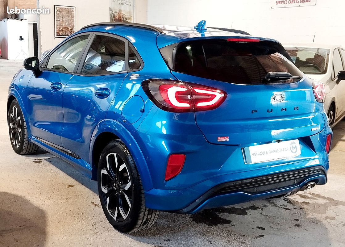 Ford puma (2) 1.0 ecoboost mhev 125cv s&s st-line x bvm6 premiere main entretien exclusif ford a jour garantie 6 mois (image 7)