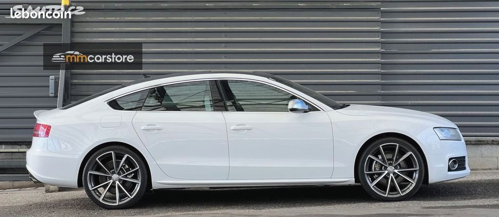 Audi S5 3.0 V6 TFSI 333ch - Sièges cuir bi colore Climatisation automatique Rétroviseurs chauffants (image 6)