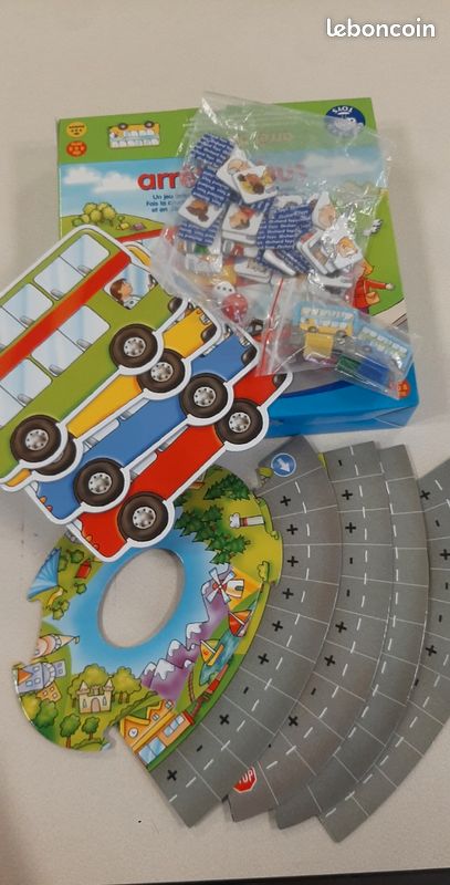 Jeu éducatif Orchard Toys 'L'arrêt De Bus' - Apprendre Les Chiffres Et Maths De 4 à 8 Ans