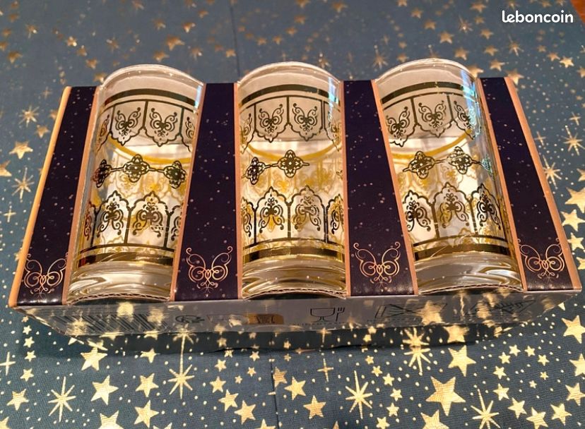 DAMCONME Lot de 6 gobelets en verre avec couvercles et pailles, pour