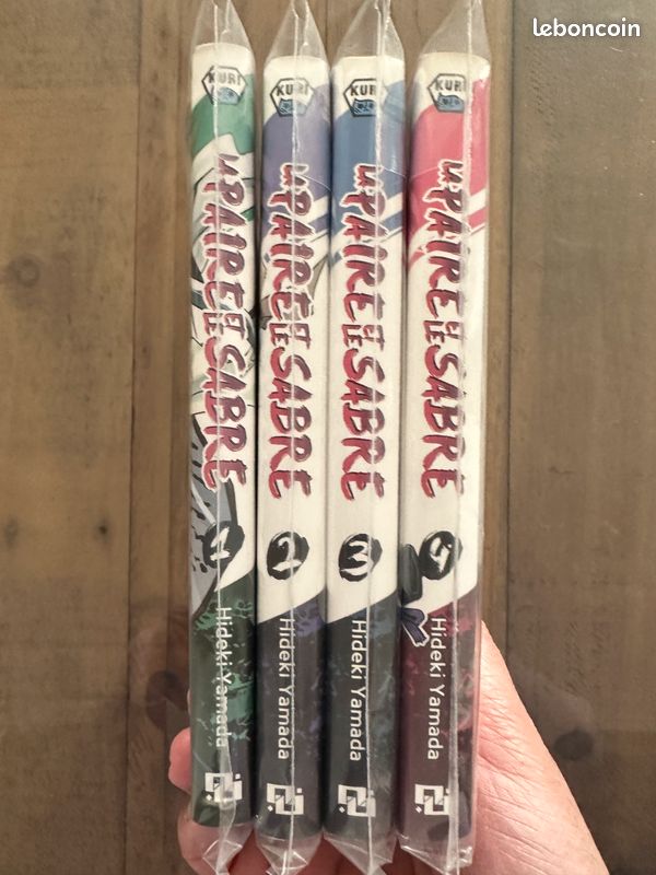 Manga en Fr - La paire et le sabre (Hideki Yamada) - Tomes 1 à 4 (image 3)
