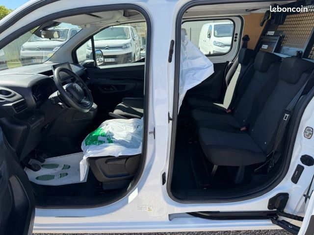Citroen BERLINGO VAN XL 850KG BLUEHDI 100 CH CABINE APPROFONDIE GPS CARPLAY CAMERA (image 5)