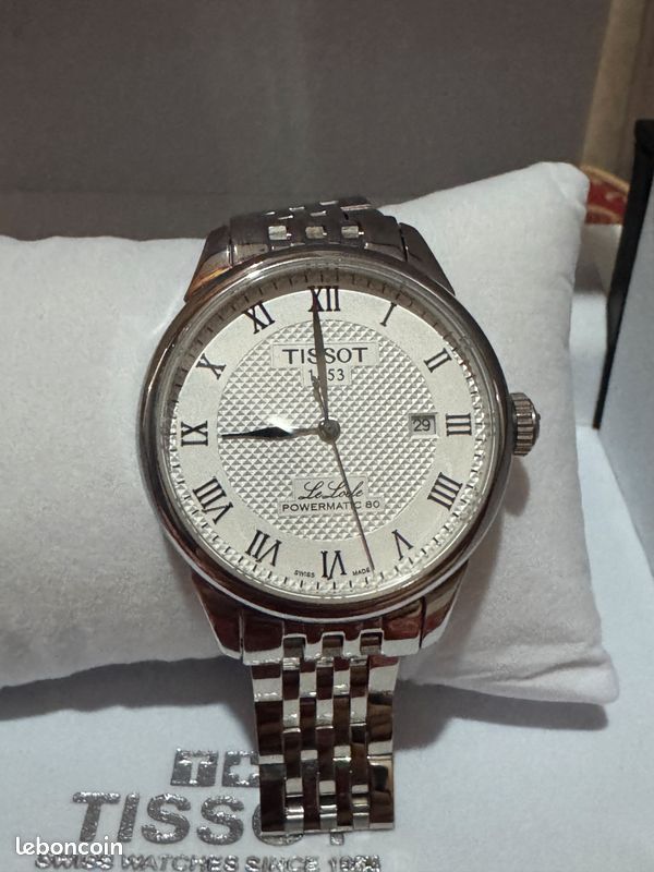 Montre Tissot automatique en acier pour homme (image 1)