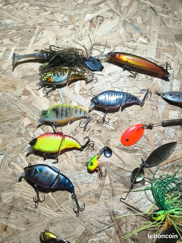 Lot De Leurres De Pêche – Crankbait Forme Poisson – Neufs #2
