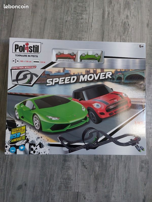 FORD GT/LAMBORGHINI HURACAN Circuit De Voitures électrique POLISTIL Ninco Wrc 126356460960
