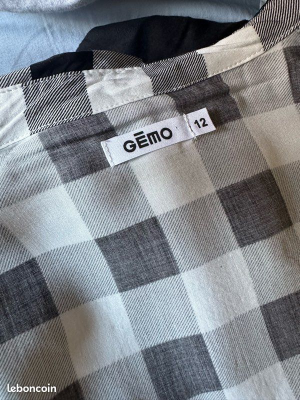 Chemise manches longues 12 ans (image 5)