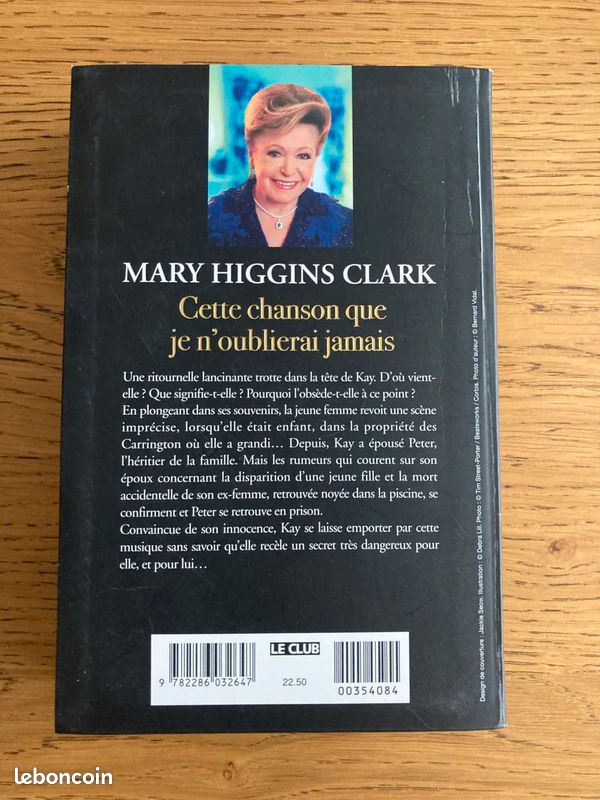 Mary Higgins Clark - Cette chanson que je n'oublierai jamais (image 3)