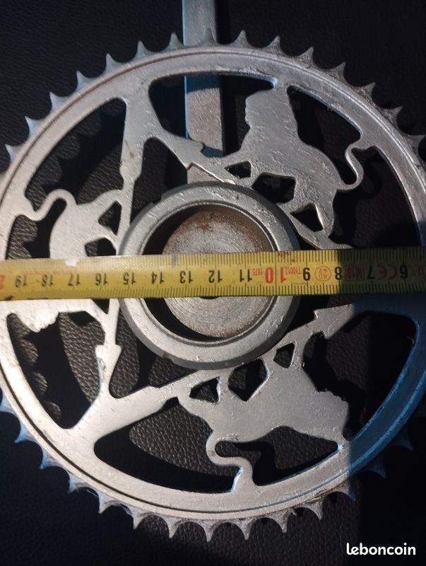 Pédalier Ancien Vélo Course LION - Acier - Années 1920/30 - Pour Vélo PEUGEOT Ou Autres