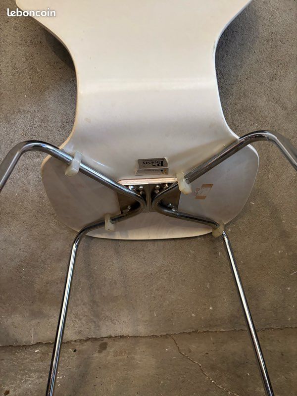 Chaise Phœnix vintage années 70 danoise (image 5)