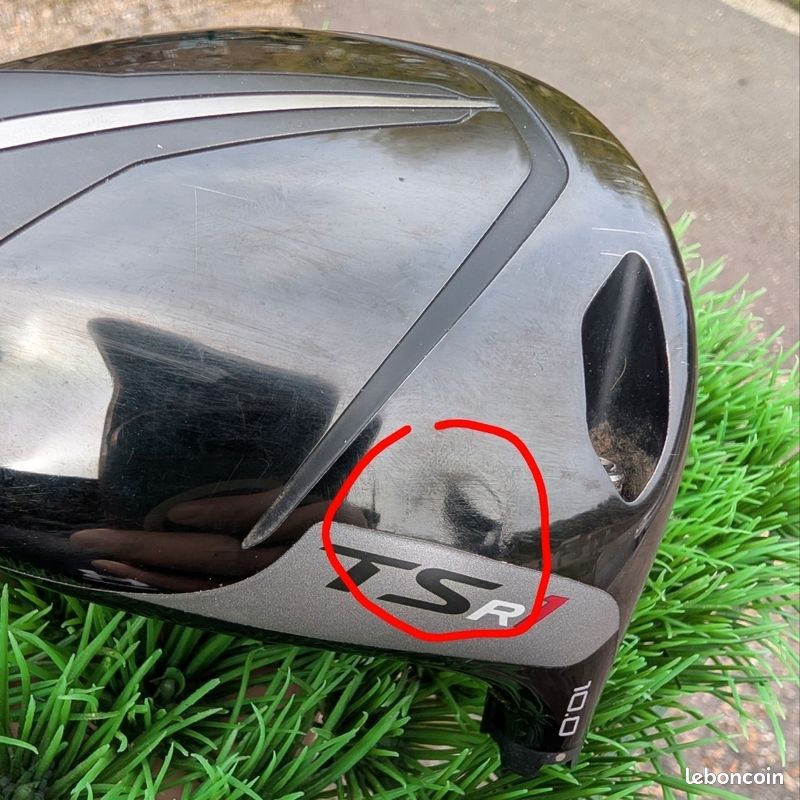 Tête De Driver Titleist TSR1 12° – Hyper Pardon, état Nickel, Jouez Sans Stress !
